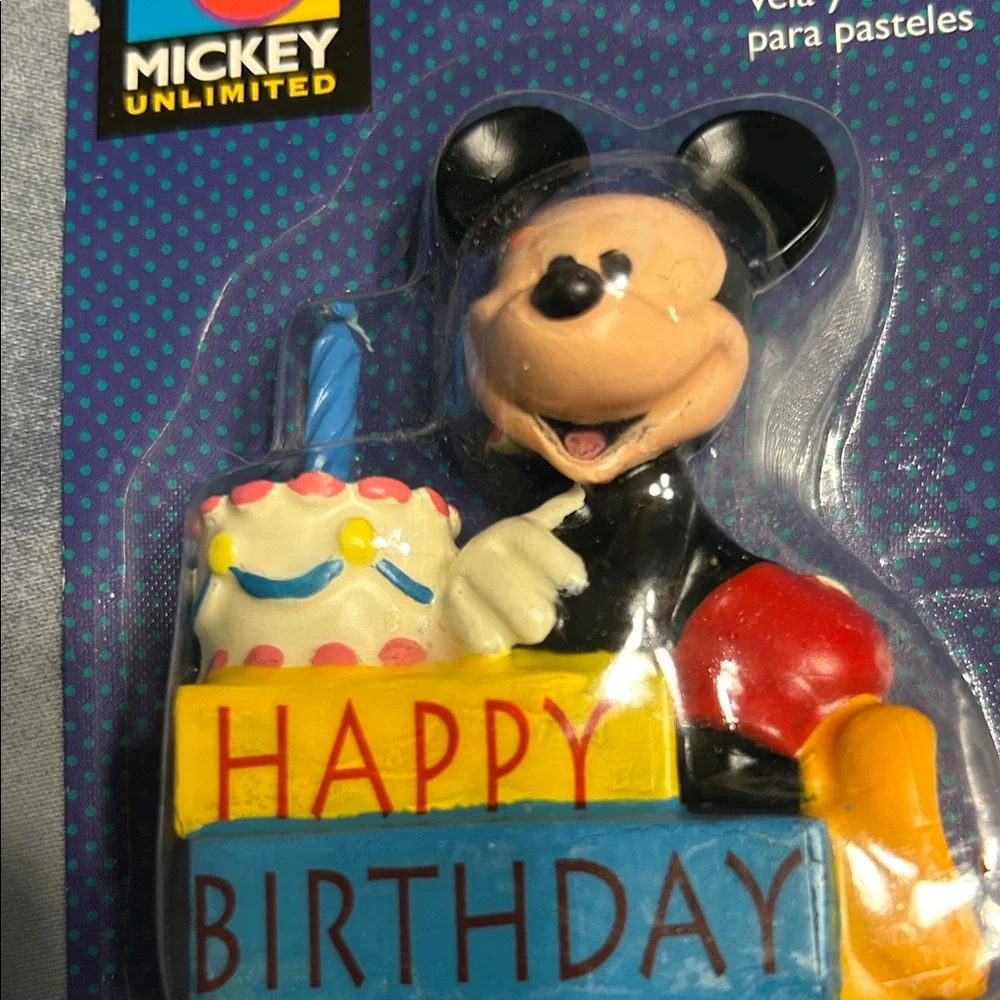 Birthday Candle Set - Minnie and Mickey